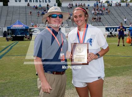 Thumbnail 2 in Franklin Academy vs. Community School of Davidson (2 of 2 - NCHSAA 1A Final - pre-game, post-game, awards, and team photos) photogallery.