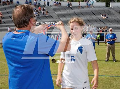 Thumbnail 2 in Franklin Academy vs. Community School of Davidson (2 of 2 - NCHSAA 1A Final - pre-game, post-game, awards, and team photos) photogallery.