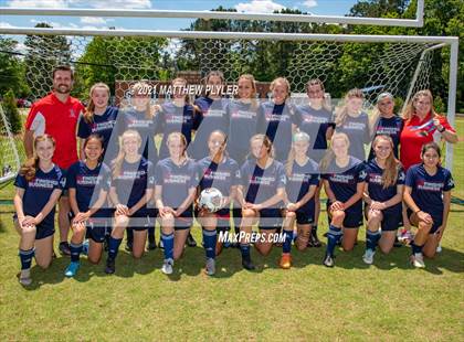 Thumbnail 2 in Franklin Academy vs. Community School of Davidson (2 of 2 - NCHSAA 1A Final - pre-game, post-game, awards, and team photos) photogallery.