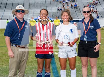 Thumbnail 3 in Franklin Academy vs. Community School of Davidson (2 of 2 - NCHSAA 1A Final - pre-game, post-game, awards, and team photos) photogallery.