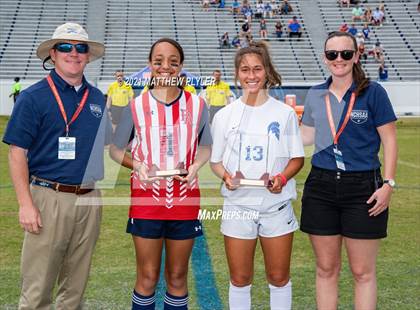 Thumbnail 1 in Franklin Academy vs. Community School of Davidson (2 of 2 - NCHSAA 1A Final - pre-game, post-game, awards, and team photos) photogallery.