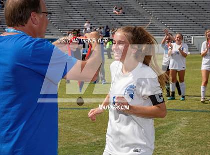Thumbnail 1 in Franklin Academy vs. Community School of Davidson (2 of 2 - NCHSAA 1A Final - pre-game, post-game, awards, and team photos) photogallery.