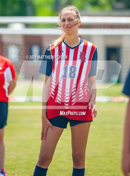 Thumbnail 3 in Franklin Academy vs. Community School of Davidson (2 of 2 - NCHSAA 1A Final - pre-game, post-game, awards, and team photos) photogallery.