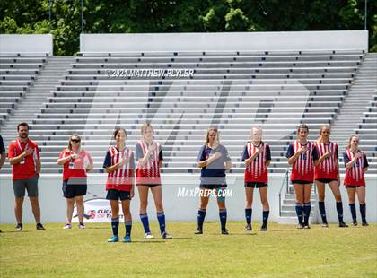Thumbnail 1 in Franklin Academy vs. Community School of Davidson (2 of 2 - NCHSAA 1A Final - pre-game, post-game, awards, and team photos) photogallery.