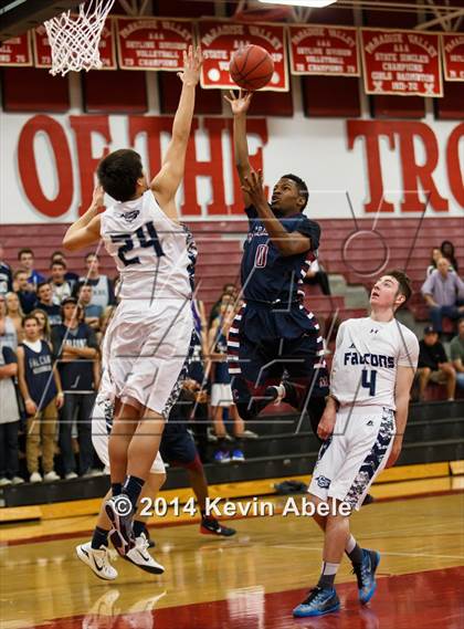 Thumbnail 3 in McClintock vs Cactus Shadows (Paradise Valley Invitational) photogallery.