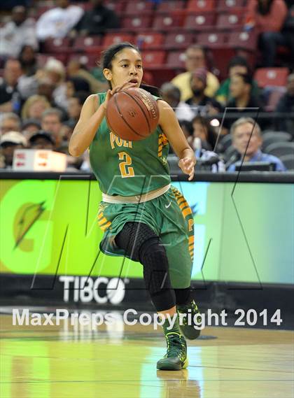 Thumbnail 3 in Salesian vs. Long Beach Poly (CIF State Open Open Division Final) photogallery.