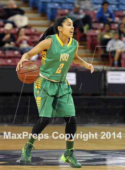 Thumbnail 1 in Salesian vs. Long Beach Poly (CIF State Open Open Division Final) photogallery.