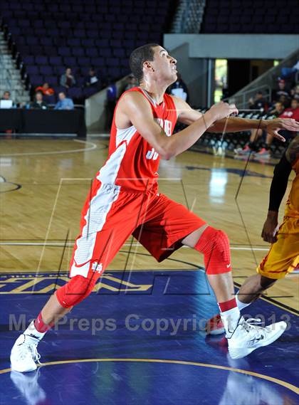 Thumbnail 1 in Mater Dei vs. Yates (Hoophall West Tournament) photogallery.