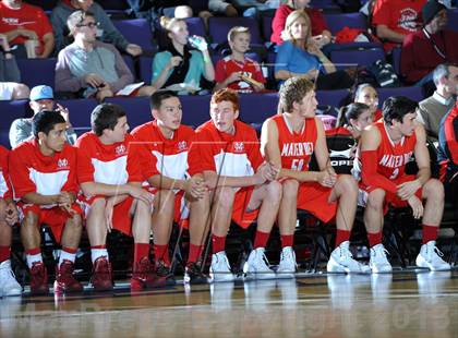 Thumbnail 2 in Mater Dei vs. Yates (Hoophall West Tournament) photogallery.