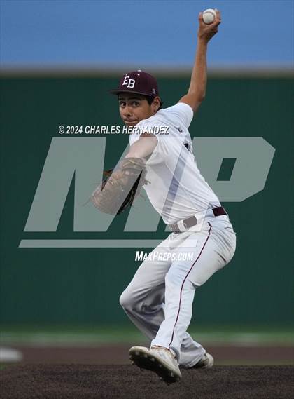 Thumbnail 3 in Diboll vs. East Bernard (UIL Baseball 3A Region III Area) photogallery.