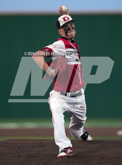 Thumbnail 3 in Diboll vs. East Bernard (UIL Baseball 3A Region III Area) photogallery.