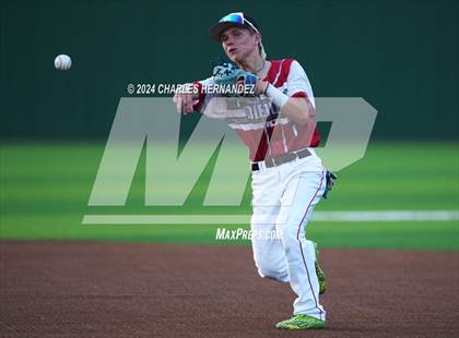 Thumbnail 2 in Diboll vs. East Bernard (UIL Baseball 3A Region III Area) photogallery.