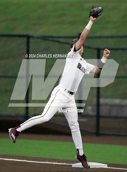 Thumbnail 2 in Diboll vs. East Bernard (UIL Baseball 3A Region III Area) photogallery.