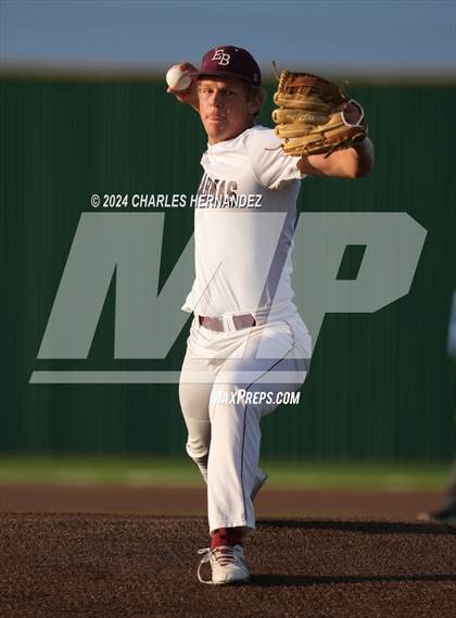 Thumbnail 3 in Diboll vs. East Bernard (UIL Baseball 3A Region III Area) photogallery.