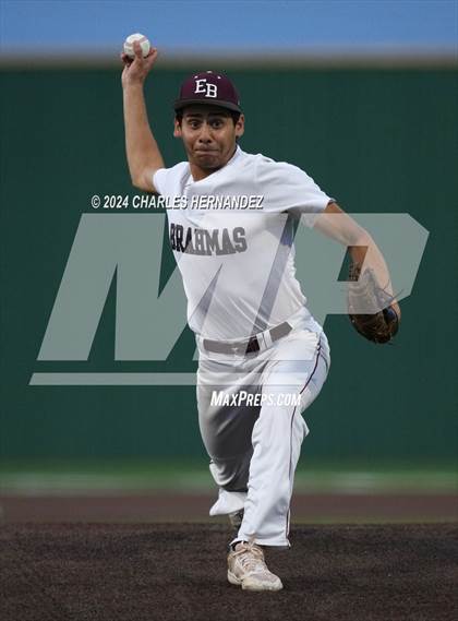 Thumbnail 2 in Diboll vs. East Bernard (UIL Baseball 3A Region III Area) photogallery.