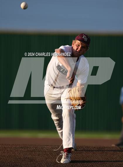 Thumbnail 2 in Diboll vs. East Bernard (UIL Baseball 3A Region III Area) photogallery.