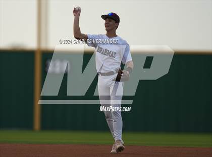 Thumbnail 2 in Diboll vs. East Bernard (UIL Baseball 3A Region III Area) photogallery.