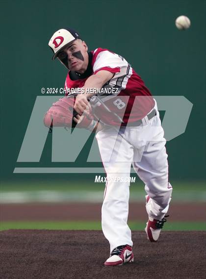 Thumbnail 2 in Diboll vs. East Bernard (UIL Baseball 3A Region III Area) photogallery.
