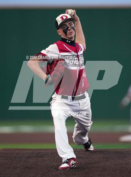 Thumbnail 3 in Diboll vs. East Bernard (UIL Baseball 3A Region III Area) photogallery.