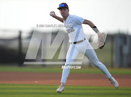 Thumbnail 3 in Diboll vs. East Bernard (UIL Baseball 3A Region III Area) photogallery.