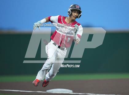 Thumbnail 3 in Diboll vs. East Bernard (UIL Baseball 3A Region III Area) photogallery.