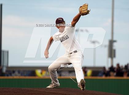 Thumbnail 3 in Diboll vs. East Bernard (UIL Baseball 3A Region III Area) photogallery.