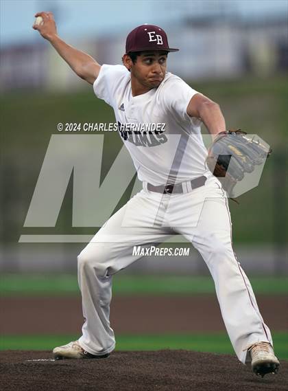 Thumbnail 2 in Diboll vs. East Bernard (UIL Baseball 3A Region III Area) photogallery.