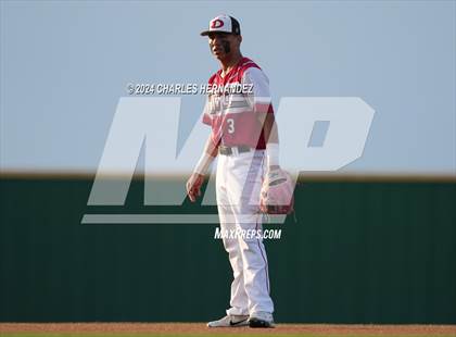 Thumbnail 2 in Diboll vs. East Bernard (UIL Baseball 3A Region III Area) photogallery.