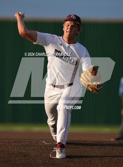 Thumbnail 2 in Diboll vs. East Bernard (UIL Baseball 3A Region III Area) photogallery.