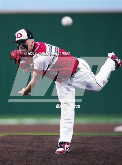 Thumbnail 2 in Diboll vs. East Bernard (UIL Baseball 3A Region III Area) photogallery.