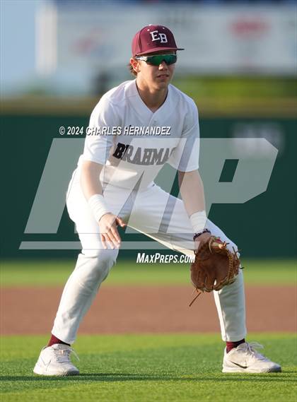Thumbnail 2 in Diboll vs. East Bernard (UIL Baseball 3A Region III Area) photogallery.
