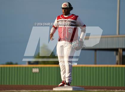 Thumbnail 2 in Diboll vs. East Bernard (UIL Baseball 3A Region III Area) photogallery.