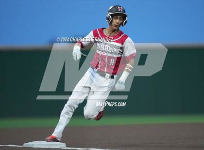Thumbnail 2 in Diboll vs. East Bernard (UIL Baseball 3A Region III Area) photogallery.