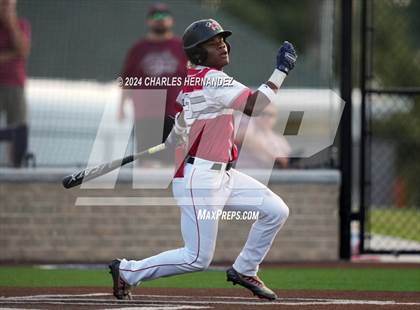 Thumbnail 3 in Diboll vs. East Bernard (UIL Baseball 3A Region III Area) photogallery.