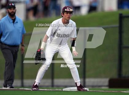 Thumbnail 2 in Diboll vs. East Bernard (UIL Baseball 3A Region III Area) photogallery.