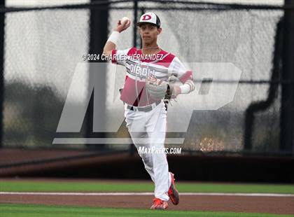 Thumbnail 3 in Diboll vs. East Bernard (UIL Baseball 3A Region III Area) photogallery.