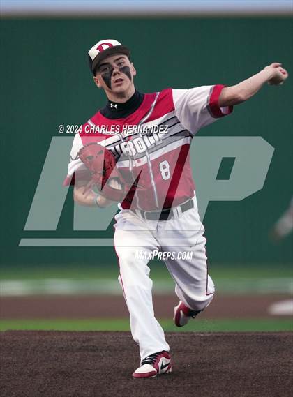 Thumbnail 2 in Diboll vs. East Bernard (UIL Baseball 3A Region III Area) photogallery.