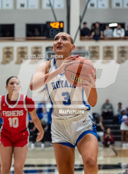 Thumbnail 3 in Fishers vs. Hamilton Southeastern (IHSAA 4A Sectional 8 First Round) photogallery.