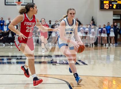 Thumbnail 2 in Fishers vs. Hamilton Southeastern (IHSAA 4A Sectional 8 First Round) photogallery.