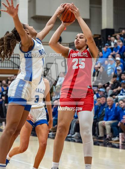 Thumbnail 2 in Fishers vs. Hamilton Southeastern (IHSAA 4A Sectional 8 First Round) photogallery.
