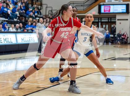 Thumbnail 2 in Fishers vs. Hamilton Southeastern (IHSAA 4A Sectional 8 First Round) photogallery.