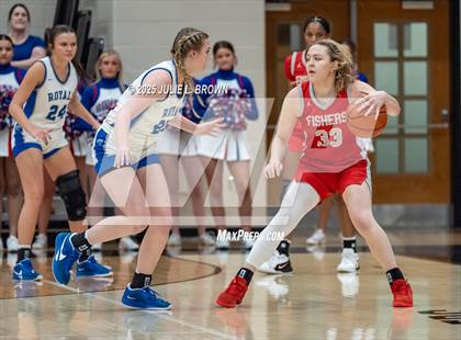 Thumbnail 3 in Fishers vs. Hamilton Southeastern (IHSAA 4A Sectional 8 First Round) photogallery.