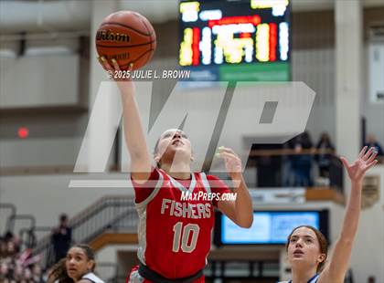 Thumbnail 3 in Fishers vs. Hamilton Southeastern (IHSAA 4A Sectional 8 First Round) photogallery.