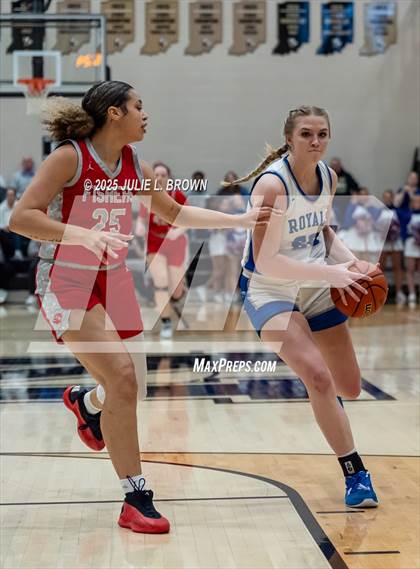Thumbnail 3 in Fishers vs. Hamilton Southeastern (IHSAA 4A Sectional 8 First Round) photogallery.