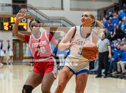 Thumbnail 2 in Fishers vs. Hamilton Southeastern (IHSAA 4A Sectional 8 First Round) photogallery.