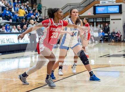 Thumbnail 3 in Fishers vs. Hamilton Southeastern (IHSAA 4A Sectional 8 First Round) photogallery.