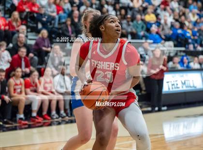 Thumbnail 3 in Fishers vs. Hamilton Southeastern (IHSAA 4A Sectional 8 First Round) photogallery.
