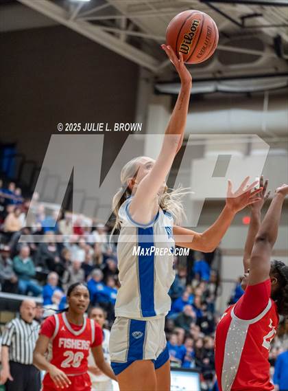 Thumbnail 2 in Fishers vs. Hamilton Southeastern (IHSAA 4A Sectional 8 First Round) photogallery.