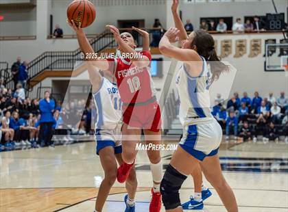 Thumbnail 3 in Fishers vs. Hamilton Southeastern (IHSAA 4A Sectional 8 First Round) photogallery.