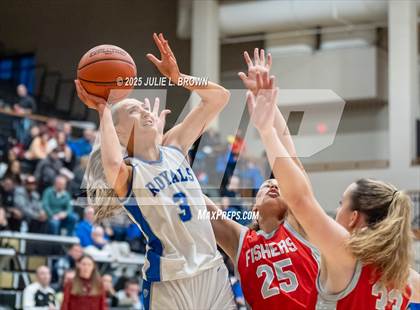 Thumbnail 2 in Fishers vs. Hamilton Southeastern (IHSAA 4A Sectional 8 First Round) photogallery.
